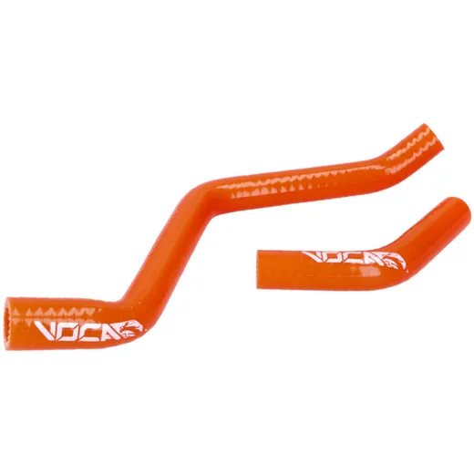 cooling hose kit Voca HQ reinforced orange for Derbi Senda DRD D50B Euro3, Euro4 VCR-RD11.193/OR