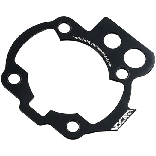 Spacer / Distanzplatte Zylinderfuß Voca CNC 50ccm 1,5mm für Minarelli AM6 VCR-RD12CSP188.015