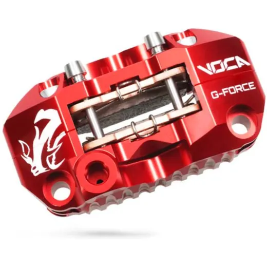 Brake caliper Voca Racing 25mm G-Force Pro 4 pistons red VCR_3