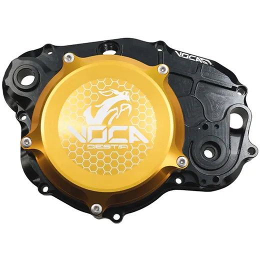 Clutch cover cover Voca CNC gold for Minarelli AM6 VCR-RD191_1