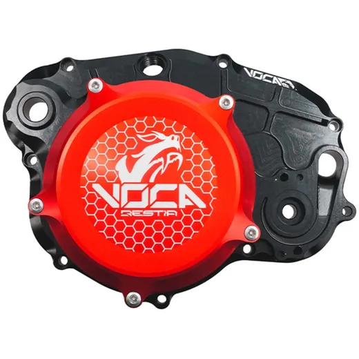 Clutch cover cover Voca CNC red for Minarelli AM6 VCR-RD1918_1
