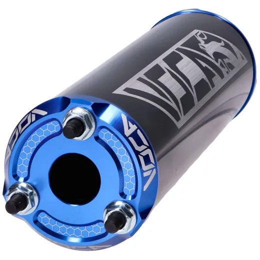 Rear silencer Voca Racing 60x200mm blue 50-80cc for D50B0, E_2