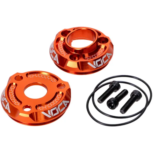 Endschalldämpfer-Endkappe Voca Racing orange VCR-RD304CNC/OR