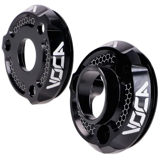 Endschalldämpfer-Endkappe Voca Racing schwarz VCR-RD304CNC/B_2