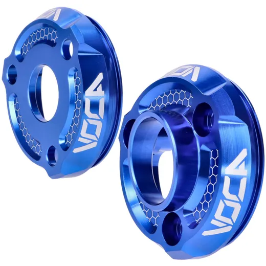 Endschalldämpfer-Endkappe Voca Racing blau VCR-RD304CNC/BL_2