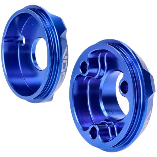 Endschalldämpfer-Endkappe Voca Racing blau VCR-RD304CNC/BL_3