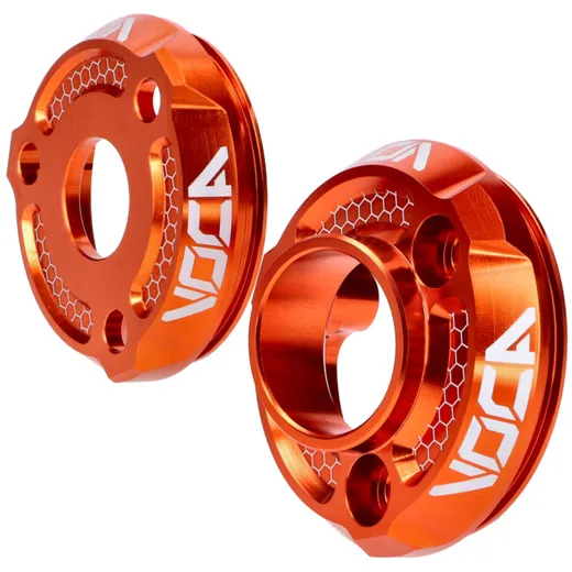 Endschalldämpfer-Endkappe Voca Racing orange VCR-RD304CNC/OR_2