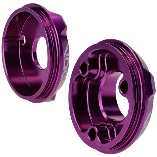 Endschalldämpfer-Endkappe Voca Racing lila VCR-RD304CNC/PU_3