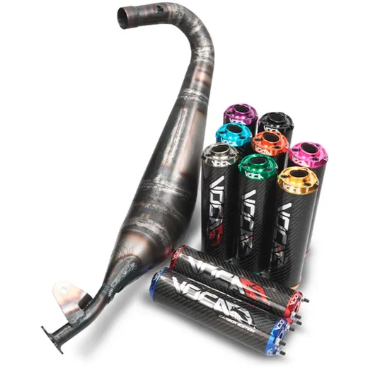 Exhaust Voca Racing BigBore 100cc for Yamaha DT50, DT80 with Square?Cylinder (Portugal) VCR-RD34130