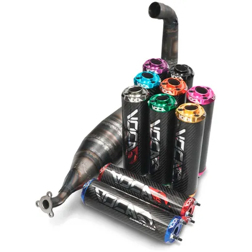 Auspuff Voca Racing BigBore 90ccm für Minarelli AM6 VCR-RD35188 Auspuff Voca Racing BigBore 90ccm für Minarelli AM6 VCR-RD35188