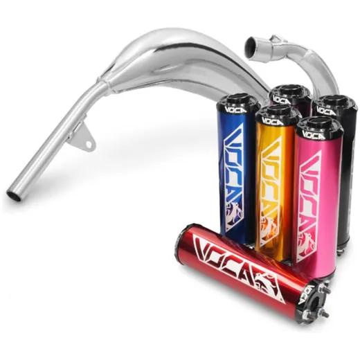 Exhaust Voca Cross chrome 50/70cc for Beta RR 21- VCR-RD38191