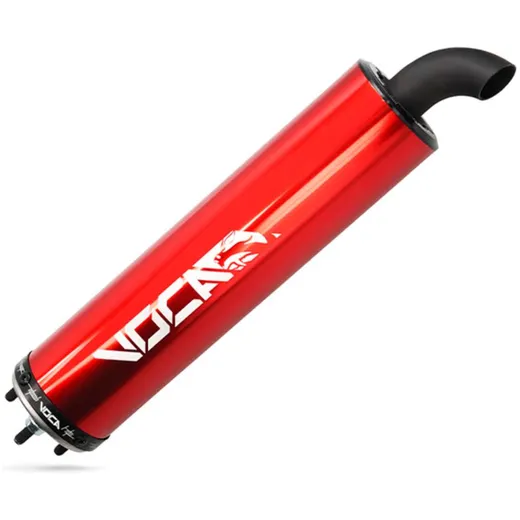 Rear silencer Voca Racing for Combat red 70cc VCR-RD40200.01/RE