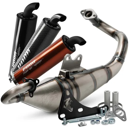 Exhaust Voca Sabotage V2 50/70cc for Aprilia, Derbi, Gilera, Italjet, Piaggio VCR-RD45140