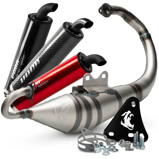 Exhaust Voca Sabotage V2 50/70cc for Minarelli vertical VCR-RD45168 Exhaust Voca Sabotage V2 50/70cc for Minarelli vertical VCR-RD45168