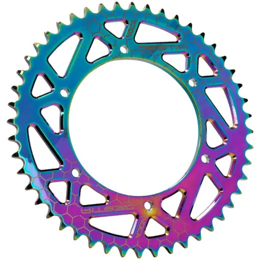 Kettenrad Voca CNC 48 Zähne 420 titan für Derbi Senda SM, DRD VCR-SD450.SDA.48/TI