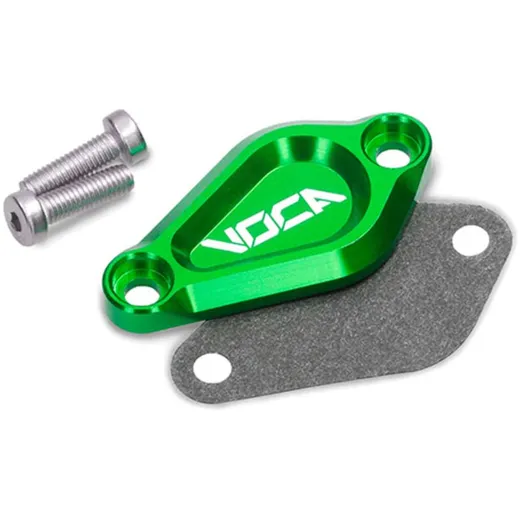 Ölpumpenabdeckung VOCA EVO grün für Minarelli AM6, Derbi EBE, EBS, D50B VCR-SD71000/GR