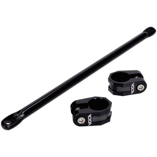 Handlebar clamp with handlebar stay VOCA Racing CNC black VCR-SD900.RBK/BK Handlebar clamp with handlebar stay VOCA Racing CNC black VCR-SD900.RBK/BK