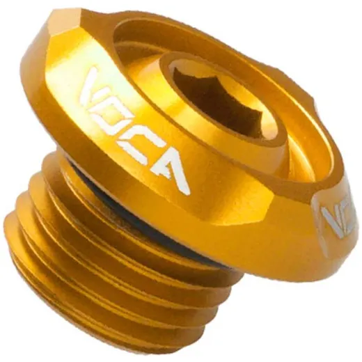 Öleinfüllschraube Voca Racing M14x1,5 gold für Minarelli liegend VCR-SD9166/GO