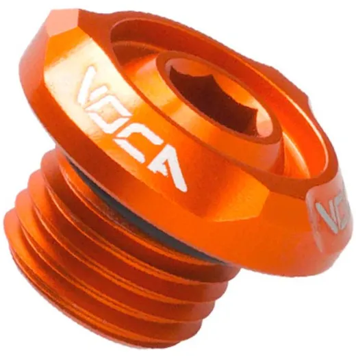 Öleinfüllschraube Voca Racing M14x1,5 orange für Minarelli liegend VCR-SD9166/OR
