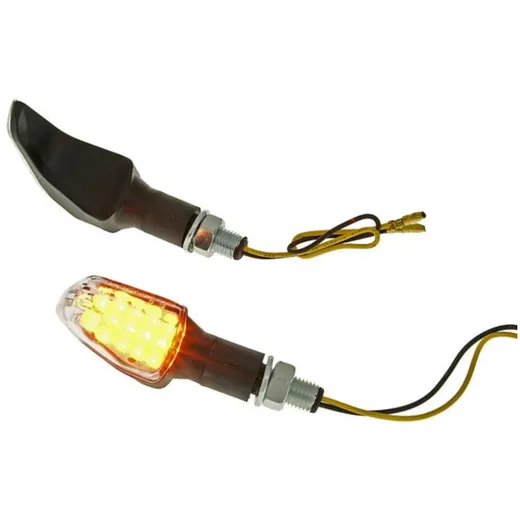 indicator light set M10 thread LED black Sidewinder clear gl_1