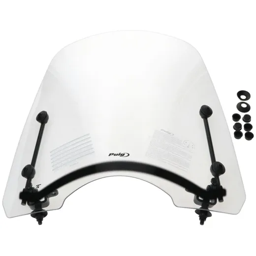 windshield Puig T.G. transparent / clear for Honda SH 125i, _1