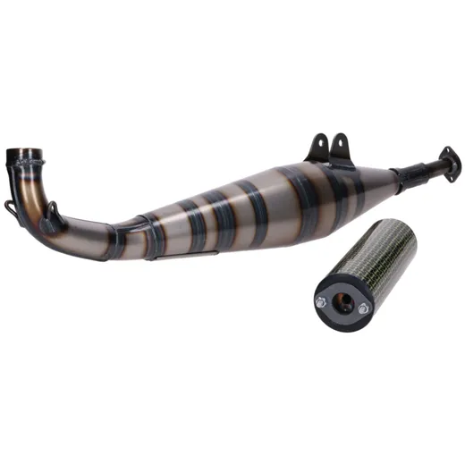 Exhaust Yasuni Carbon Kevlar for Peugeot 103 SP, Vogue YA100_2