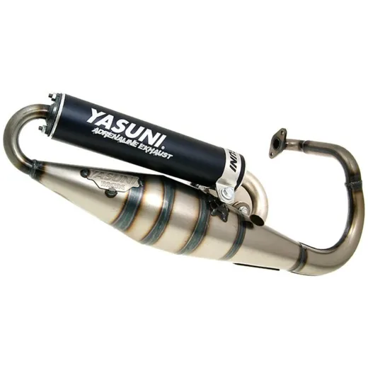 Schalldämpfer Auspuff Yasuni Scooter Z schwarz für Peugeot stehend YA1001B Schalldämpfer Auspuff Yasuni Scooter Z schwarz für Peugeot stehend YA1001B