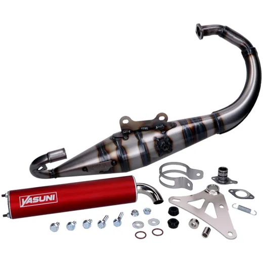 Exhaust Yasuni R-PRO red for Minarelli vertical YA307R-RPRO