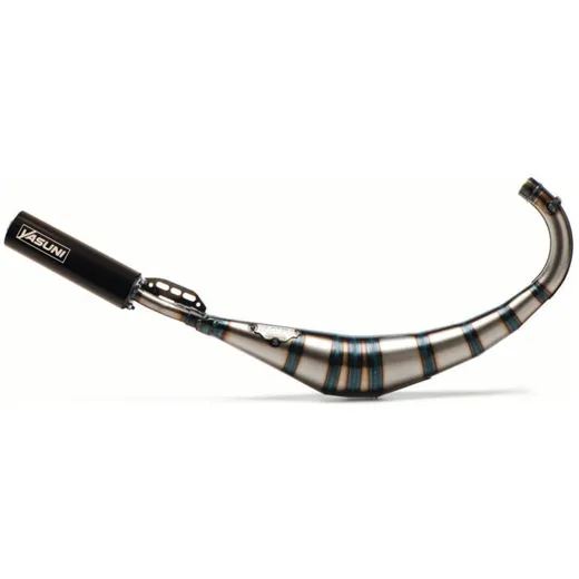 Exhaust Yasuni R2 black for Offroad, SM, Minarelli AM6, Derbi D50B0, EBE YA810TH