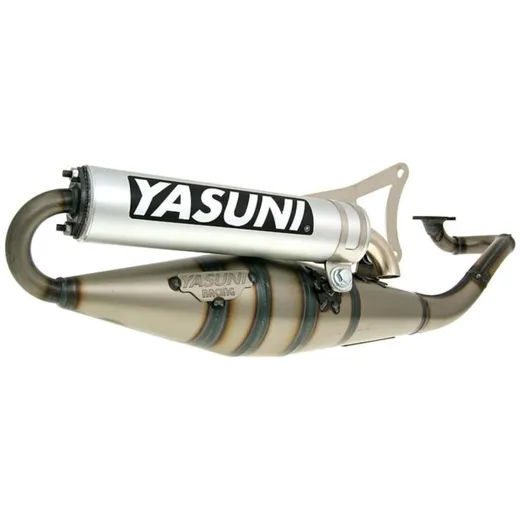 Auspuff Yasuni Scooter Z Aluminium für Minarelli liegend YA901 Auspuff Yasuni Scooter Z Aluminium für Minarelli liegend YA901