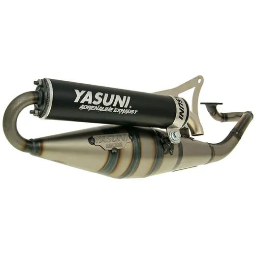 Schalldämpfer Auspuff Yasuni Scooter Z schwarz für Minarelli liegend YA901B Schalldämpfer Auspuff Yasuni Scooter Z schwarz für Minarelli liegend YA901B