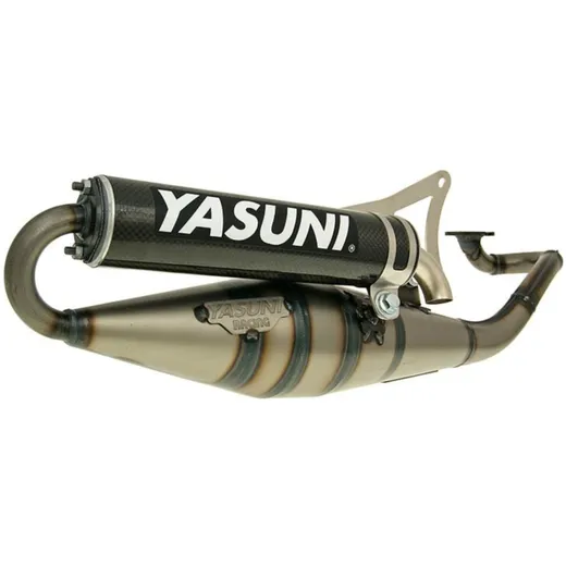 Schalldämpfer Auspuff Yasuni Scooter Z Carbon für Minarelli liegend YA901C Schalldämpfer Auspuff Yasuni Scooter Z Carbon für Minarelli liegend YA901C