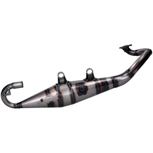 Auspuff Yasuni R-PRO schwarz für Minarelli liegend YA902B-RP_1