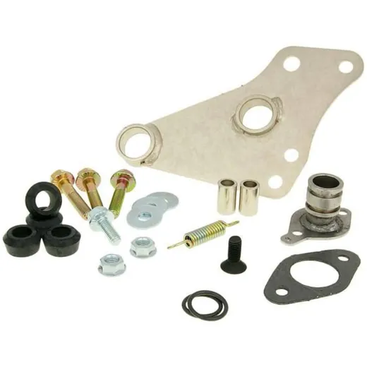 exhaust Yasuni R mounting kit complete for Peugeot vertical YAZ-BSP1002R