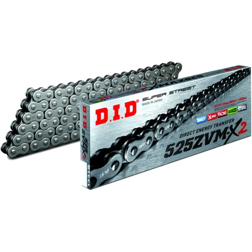 DID X-Ring Kette 525ZVMX2 Meter pro Kettenglied ohne Schloss