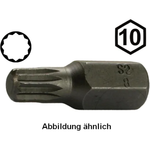 Splined Bit M5 10 mm 30 mm for Motorcycles