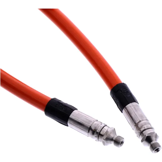 Stahlflex Leitung Vario 64 cm orange für Motorräder