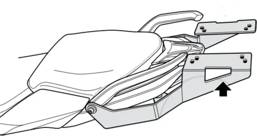 SHAD top box bracket top box luggage for: BMW R 7110367_2