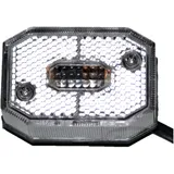 LED Position Light White for Trailers Flexipoint I Aspöck DC 0.5m