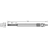 NGK Glow Plug D-Power 38, Alternative: 8173831