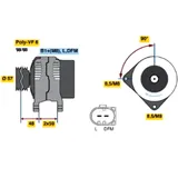 Alternator Bosch MQ 1400092