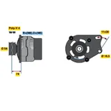 Lichtmaschine für Fiat PUNTO 85 Austauschteil