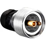Stecker 2-polig mit Überwurfmutter