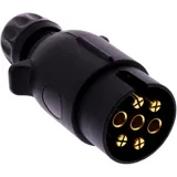 7-poliger Kunststoff Stecker 12V Flachsteckanschluss