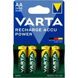VARTA Recharge Accu Power AA 2600 Batterien 4er Blister