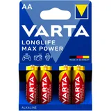 VARTA Longlife Max Power AA Batteries 4 Pack