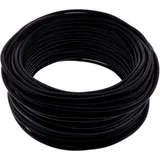 Kabel H03VV für 4X0.75 schwarz JMP 50 Meter