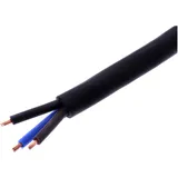 Kabel H05RR für 3x1.5 schwarz von JMP - 2.5 Meter