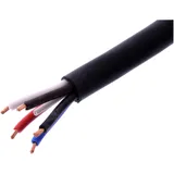 Kabel H05RR für 5X1.5 schwarz JMP 5 Meter