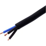 Kabel H05RR für 3x1.5 schwarz JMP 10 Meter